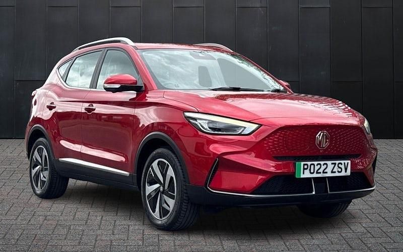 Red Used 2022 MG ZS Trophy Sedan | £12,928 (Fair price) - Image 1/3