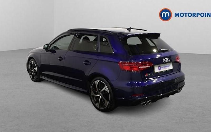 Used Audi S3 Sportback Black Edition 300 HP (220 kW) 2019 Blue Hatchback