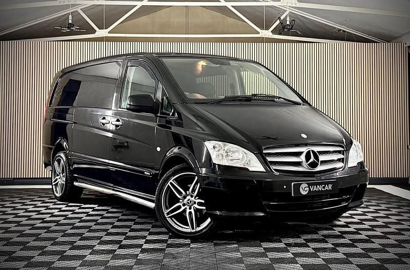 Black Used 2011 Mercedes Vito Van | £7,995 (Good price) - Image 1/2