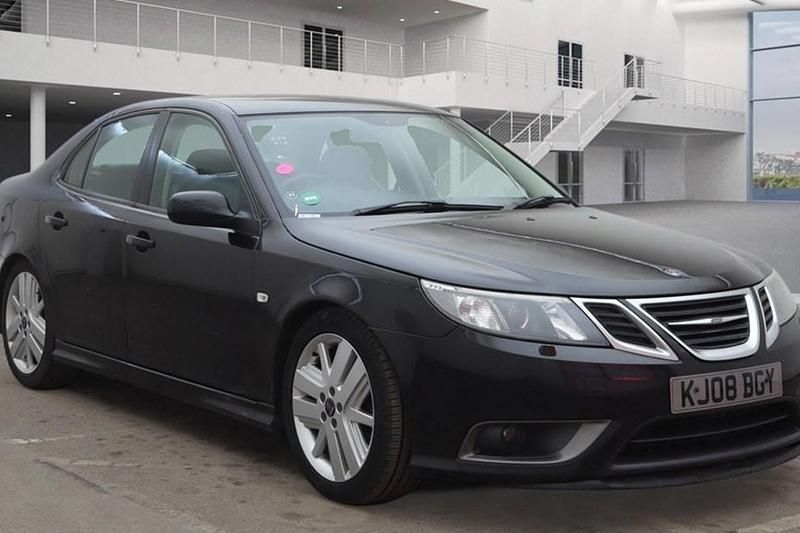 Used Saab 9-3 280 HP (205 kW) 2008 Black Sedan