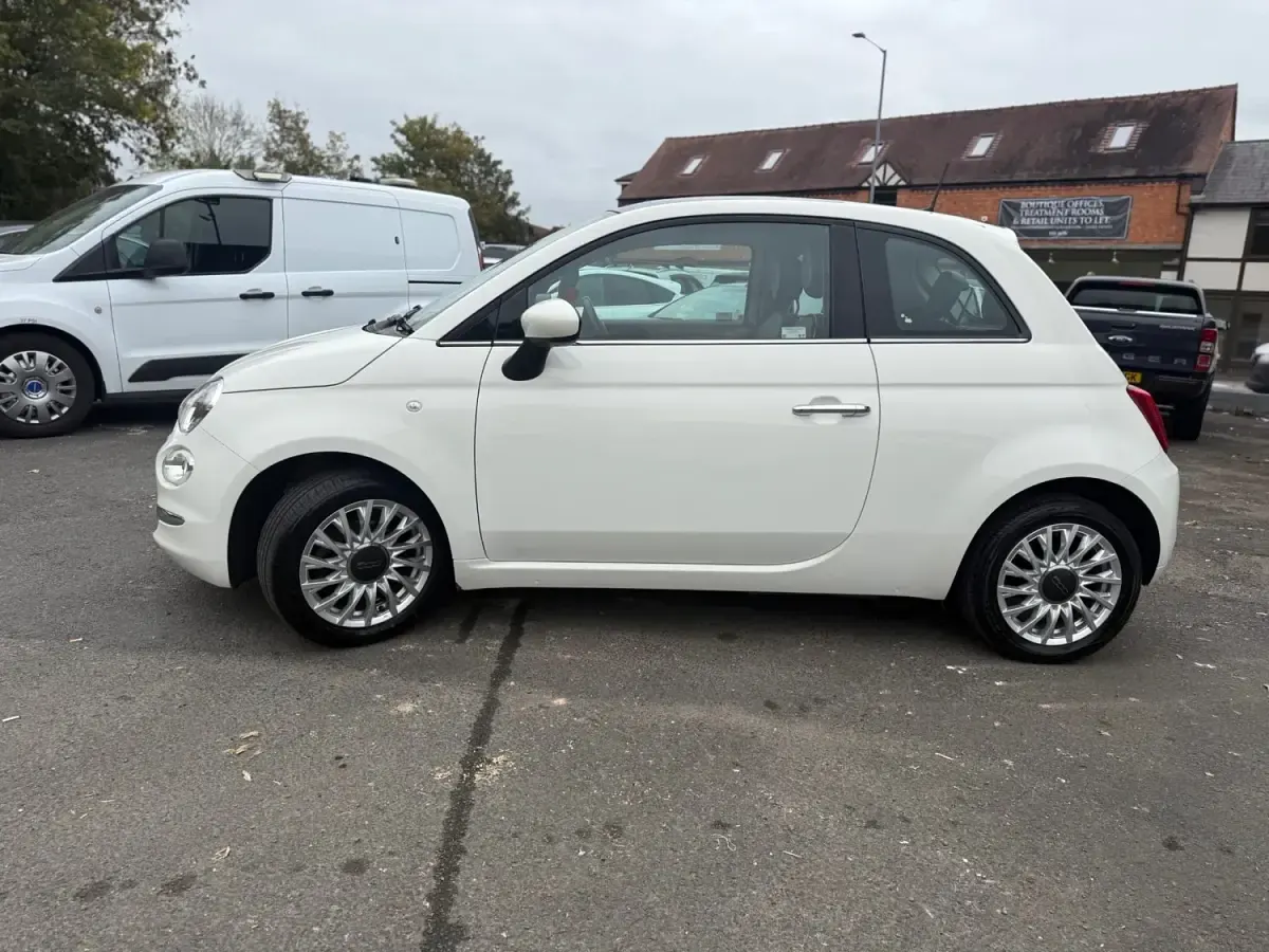 Occasion Fiat 500 Lounge 69 ch (50 kW) 2019 Blanc Citadine