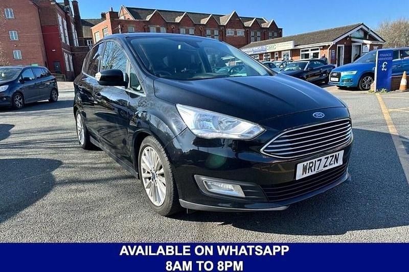 Used Ford C-MAX Titanium 120 HP (88 kW) 2017 Black MPV