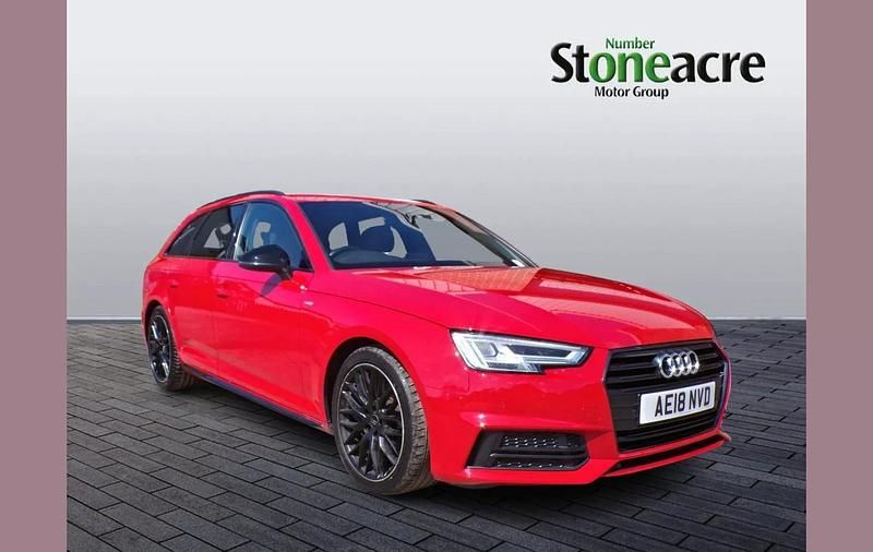 Red Used 2018 Audi A4 Black Edition Estate | £12,995 (A bit pricey) - Image 1/4