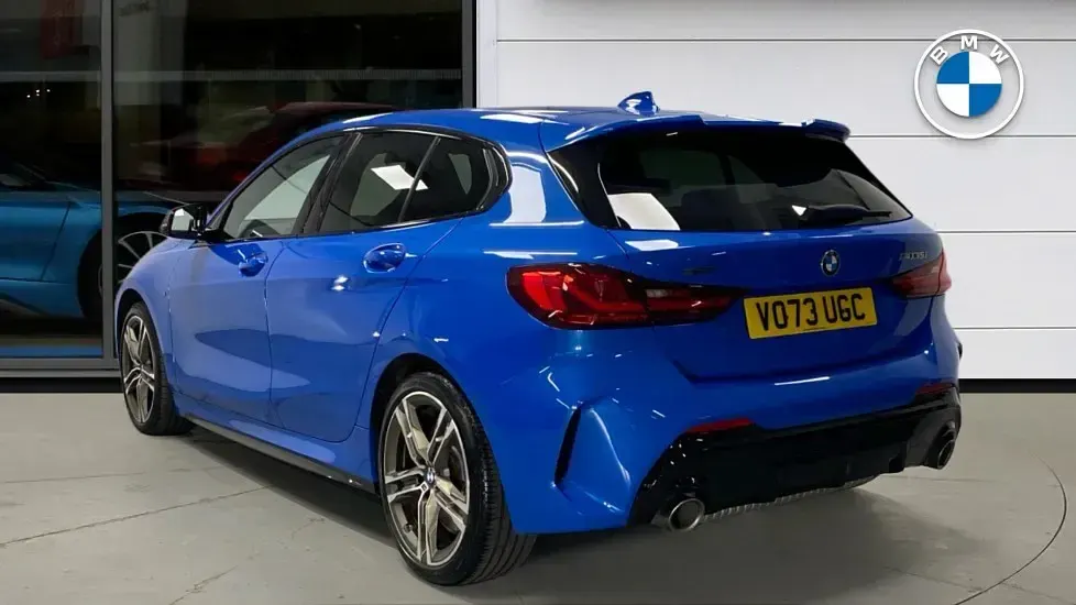Used BMW M135 Shadowline 302 HP (222 kW) 2023 Blue Hatchback