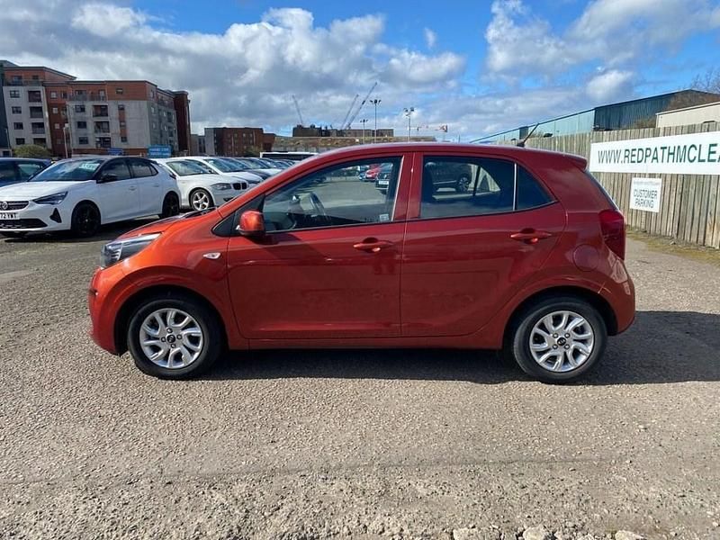 Used Kia Picanto 66 HP (48 kW) 2019 Orange Hatchback