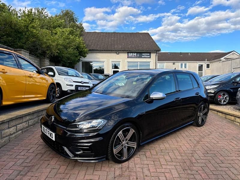 Black Used 2017 VW Golf VII R Hatchback | £18,995 (Fair price) - Image 1/4