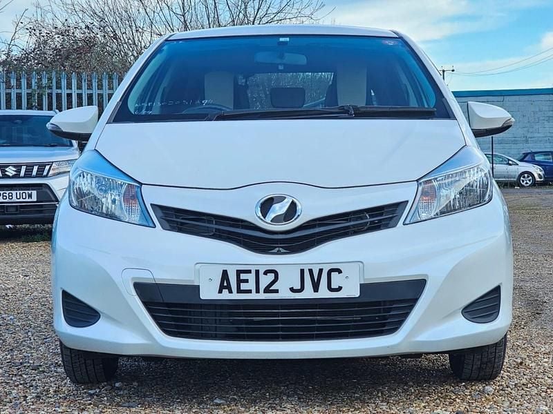 Used Toyota Vitz 2025 White Hatchback