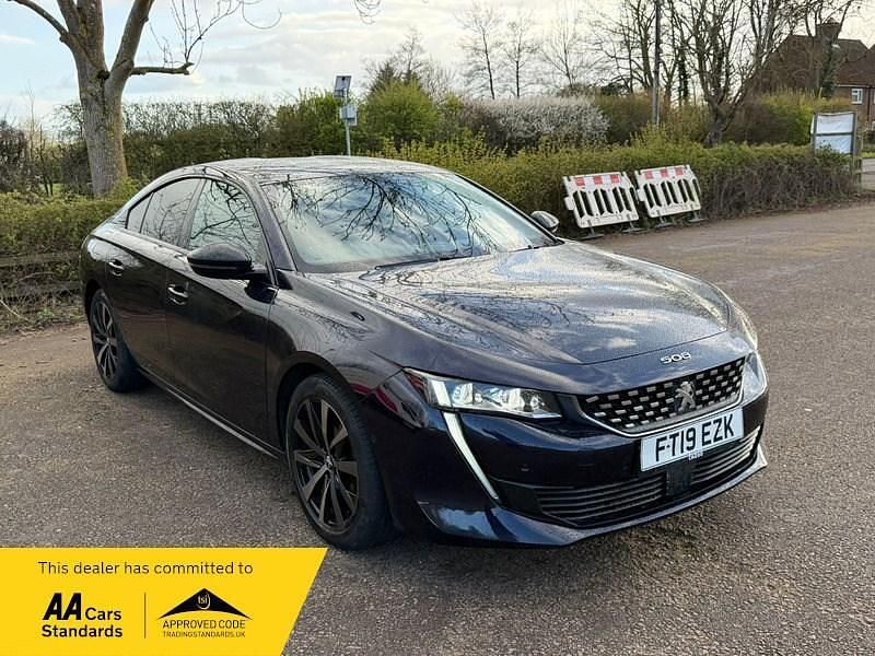 Used Peugeot 508 GT-line 130 HP (95 kW) 2019 Blue Hatchback