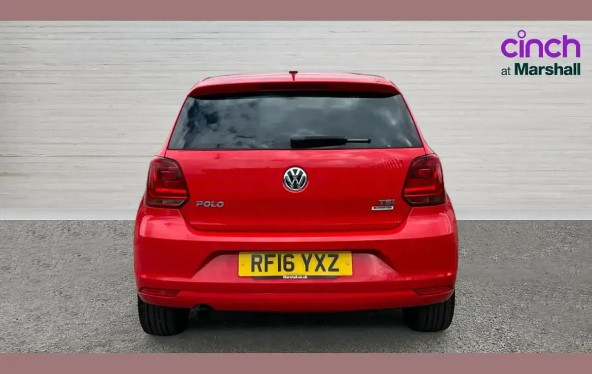 Usado VW Polo Match 88 HP (64 kW) 2016 Vermelho Citadino