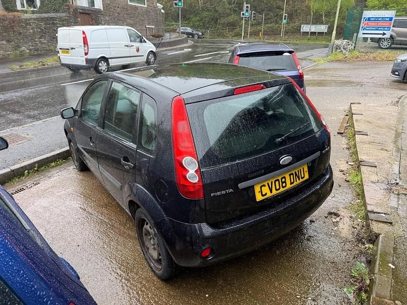 Used Ford Fiesta Zetec 2008 Black Hatchback