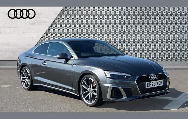 Used Audi A5 S-Line 150 HP (110 kW) 2023 Grey Coupe