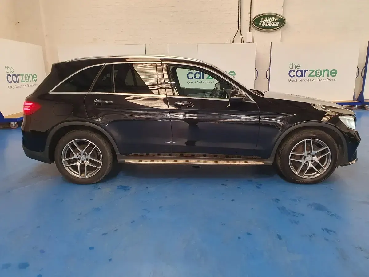 Used Mercedes GLC220 AMG line 170 HP (125 kW) 2016 Black SUV