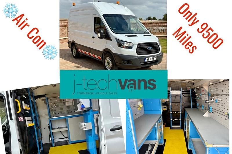 White Used 2018 Ford Transit Van | £14,995 (Fair price) - Image 1/4