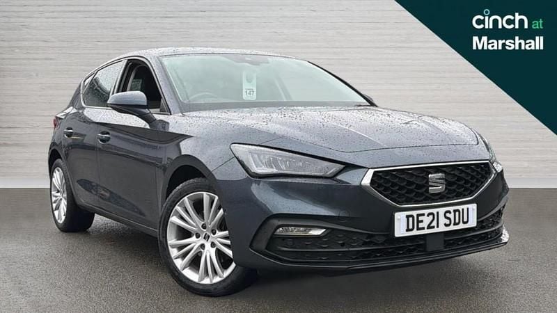 Grey Used 2021 Seat Leon SE Dynamic Hatchback | £13,163 (Fair price) - Image 1/4