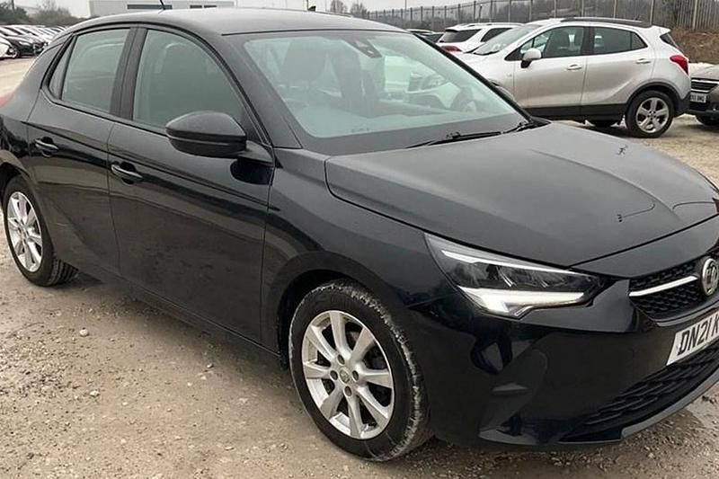 Used Vauxhall Corsa 75 HP (55 kW) 2021 Diamond black Hatchback