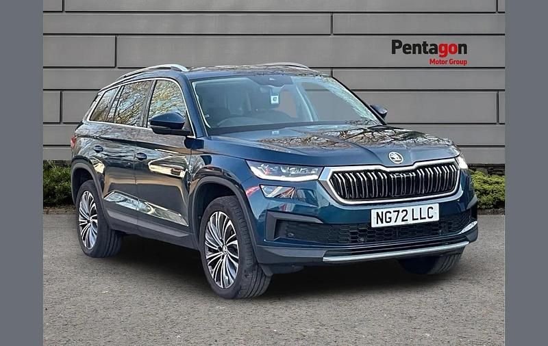 Used Skoda Kodiaq SE L Executive 147 HP (108 kW) 2023 Blue SUV