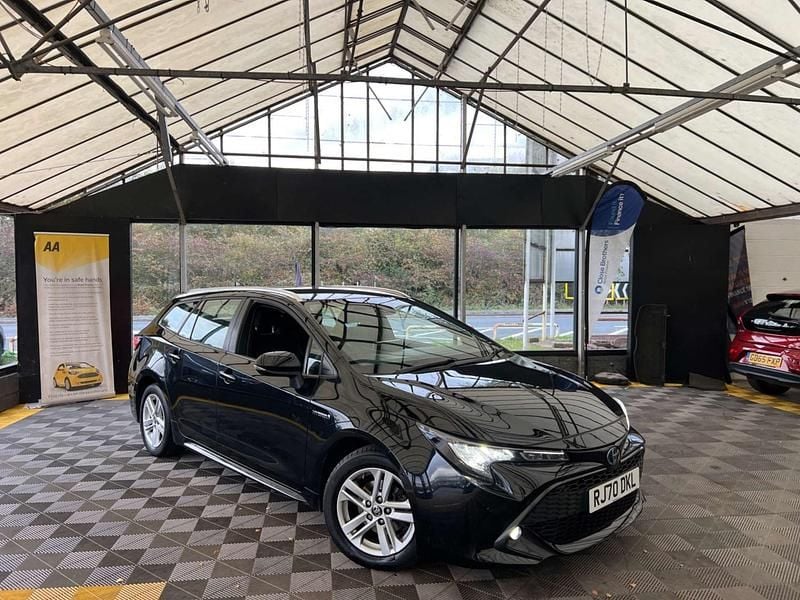 Black Used 2021 Toyota Corolla Estate | £12,663 (Super price) - Image 1/3