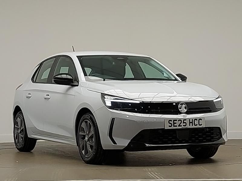 Special solid contour white New 2025 Vauxhall Corsa Design Edition Hatchback | £15,498 (Good price) - Image 1/4