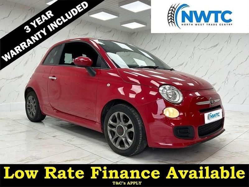 Red Used 2014 Fiat 500 S Hatchback | £3,795 (Fair price) - Image 1/4