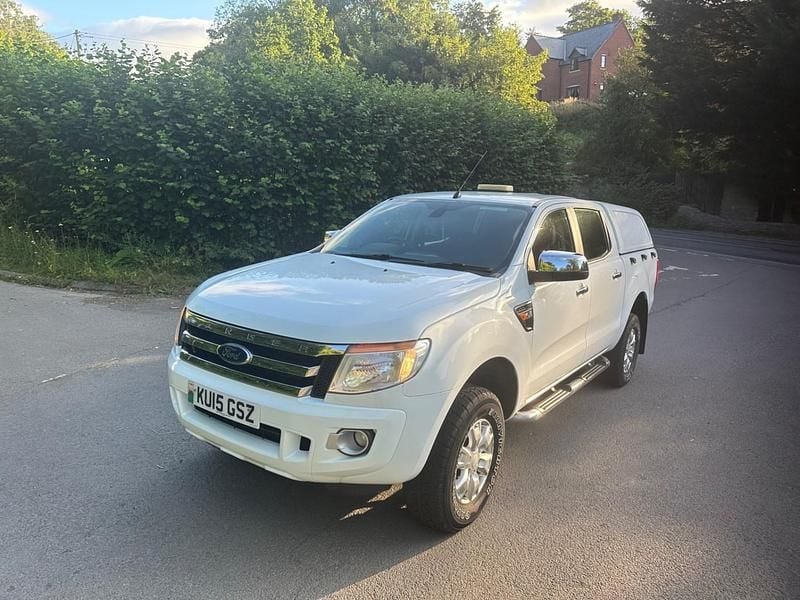 White Used 2015 Ford Ranger XLT Pickup | £10,995 (Expensive) - Image 1/4