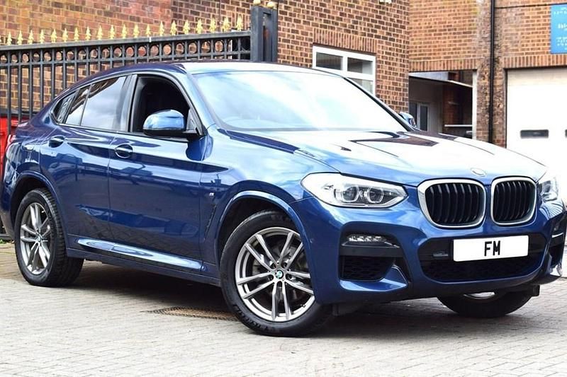 Used BMW X4 M Sport 190 HP (139 kW) 2020 Blue SUV