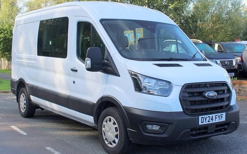 Used Ford Transit Trend 131 HP (96 kW) 2023 White Van
