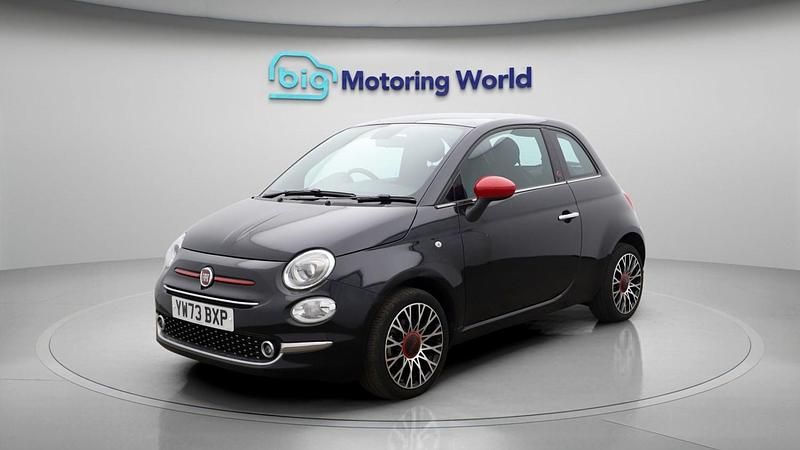 Used Fiat 500 Red 69 HP (50 kW) 2022 Black Hatchback