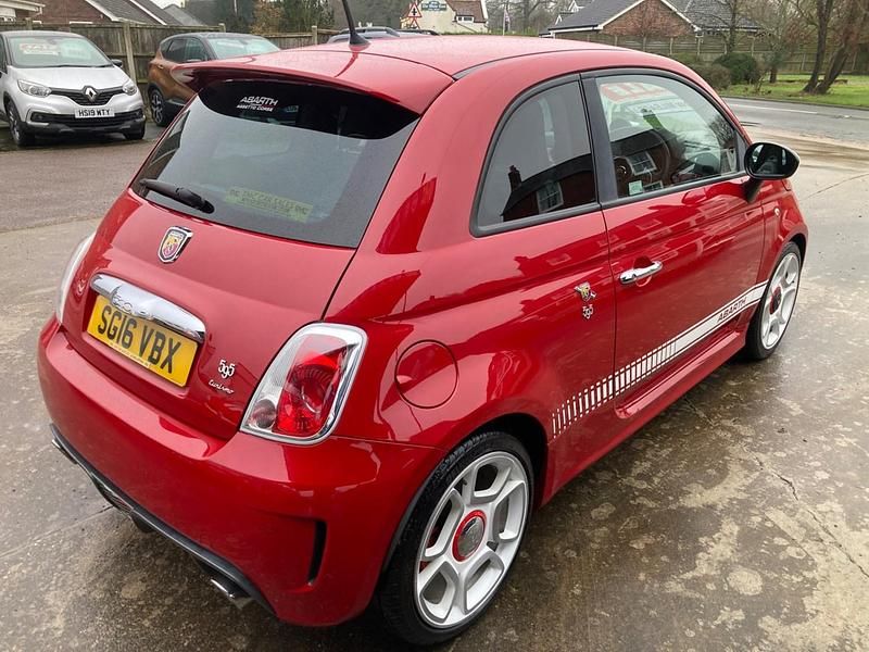 Used Abarth 595 Turismo 160 HP (117 kW) 2016 Red Hatchback