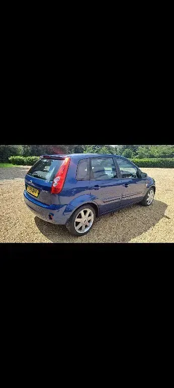 Used Ford Fiesta Zetec 2008 Blue Hatchback