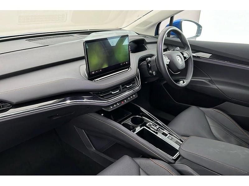 Used Skoda Enyaq iV 154 kW (210 HP) 2024 Race blue metallic SUV