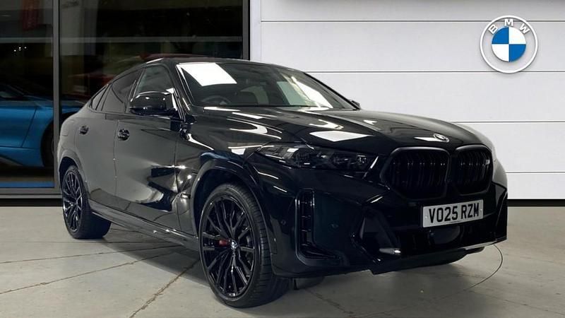 Black Used 2025 BMW X6 M Sport SUV | £89,950 - Image 1/4