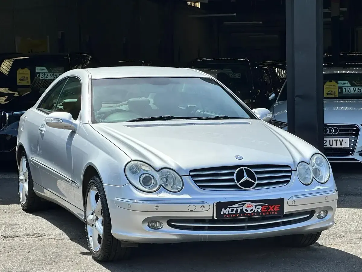 Used Mercedes CLK320 Elegance 2004 Silver Coupe