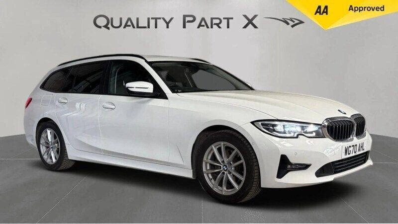 White Used 2020 BMW 320 Estate | £16,900 (Fair price) - Image 1/4
