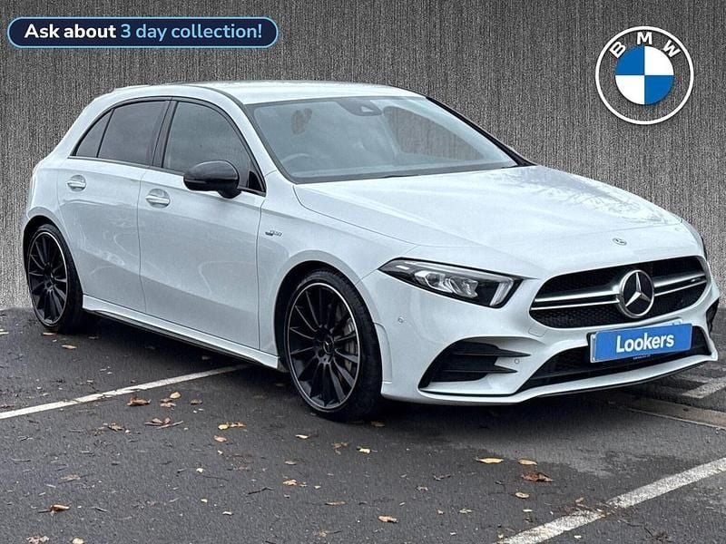 White Used 2020 Mercedes A35 AMG Premium Hatchback | £22,299 (Fair price) - Image 1/4