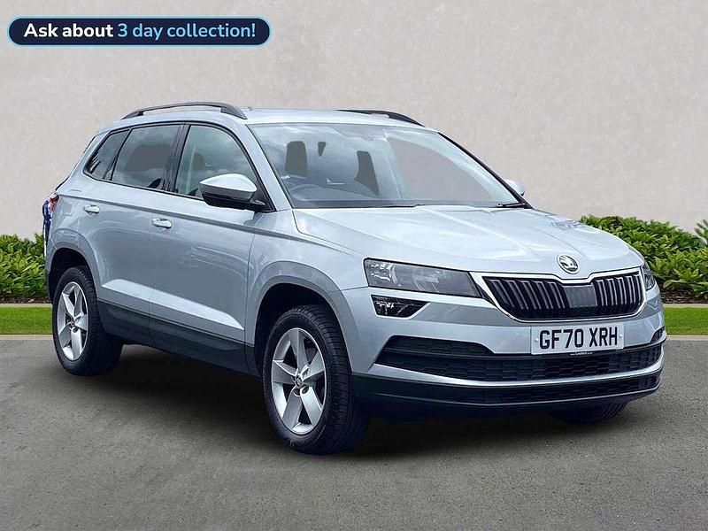 Silver Used 2020 Skoda Karoq SE SUV | £13,990 (Good price) - Image 1/4