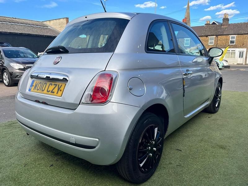 Used Fiat 500 Pop 69 HP (50 kW) 2010 Silver Hatchback