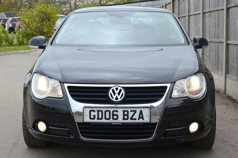 Used VW Eos Sportline 2006 Black Cabriolet