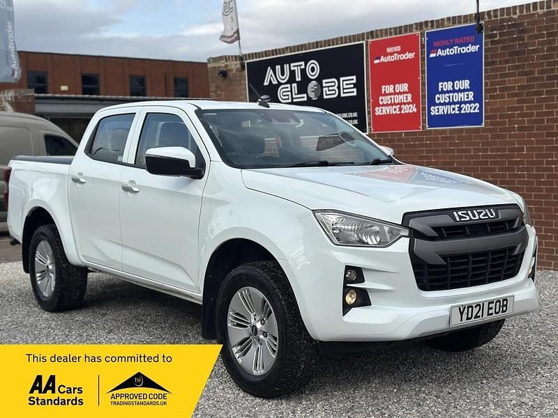 White Used 2021 Isuzu D-Max Pickup | £15,990 (Fair price) - Image 1/3