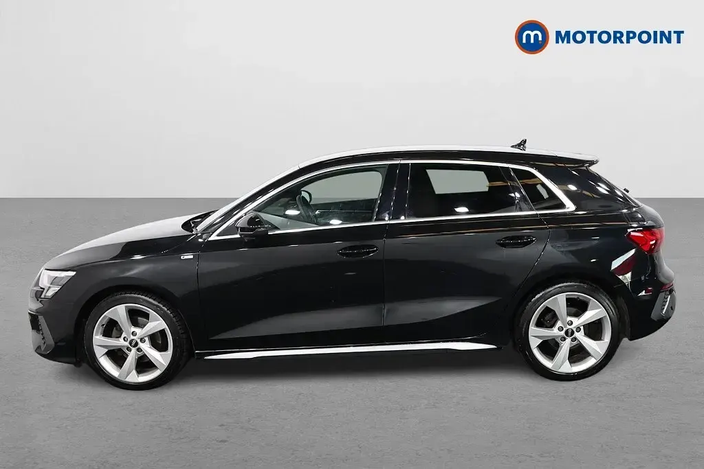 Used Audi A3 S-Line 2023 Black Sedan