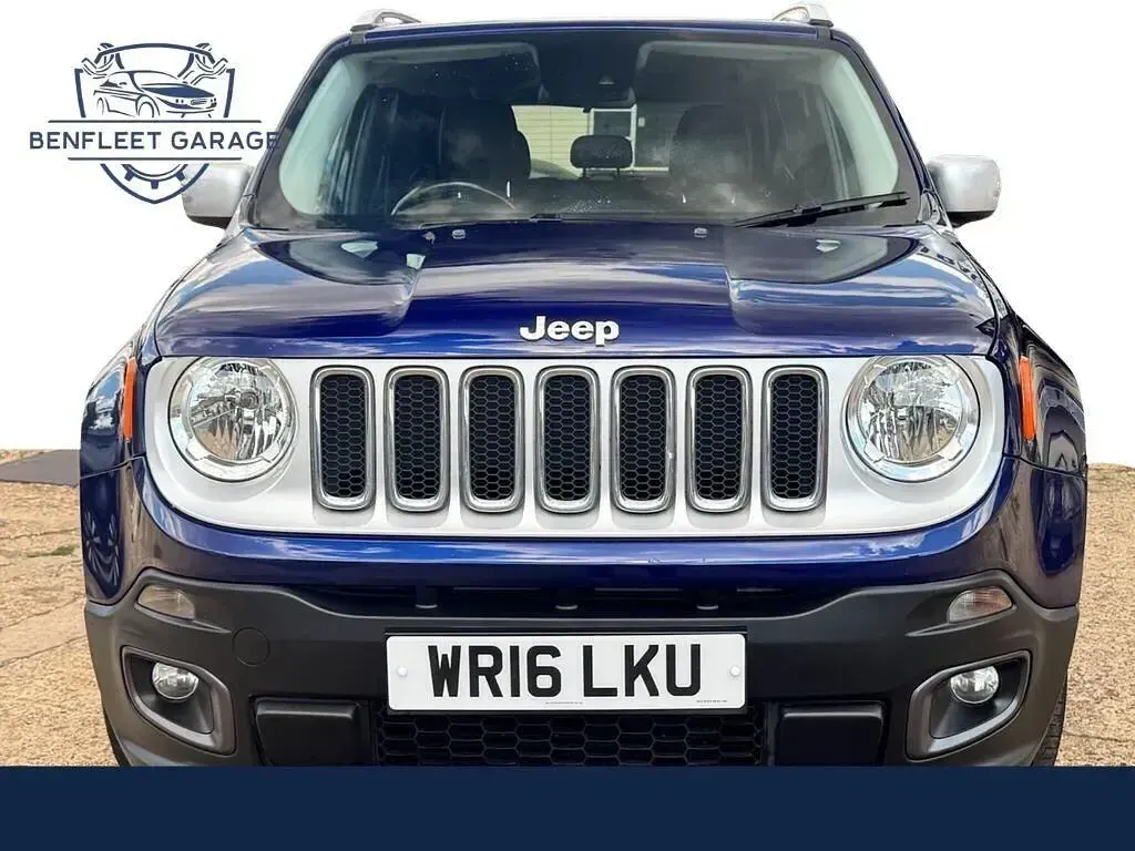 Used Jeep Renegade Limited 120 HP (88 kW) 2016 Blue SUV