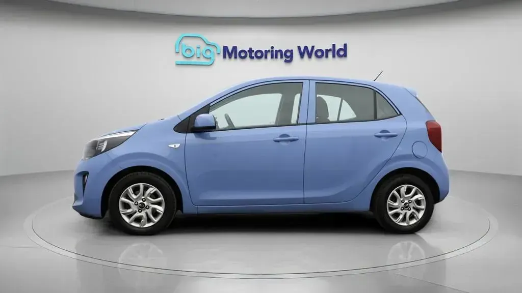 Used Kia Picanto 66 HP (48 kW) 2020 Blue Hatchback
