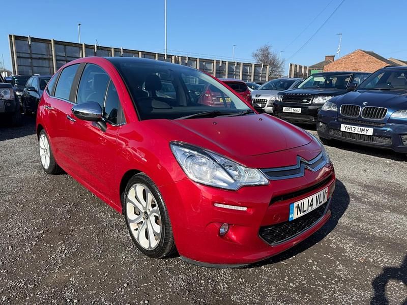 Begagnad Citroën C3 SELECTION 82 HK (60 kW) 2014 Röd Halvkombi