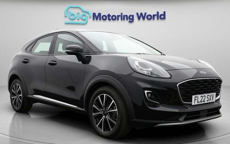 Black Used 2022 Ford Puma Titanium Hatchback | £14,400 (Super price) - Image 1/4
