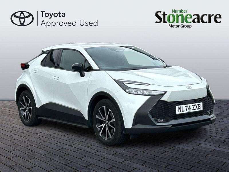 White Used 2024 Toyota C-HR Design SUV | £32,000 (A bit pricey) - Image 1/4