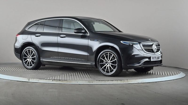 Grey Used 2022 Mercedes EQC400 AMG line SUV | £23,798 (Good price) - Image 1/4