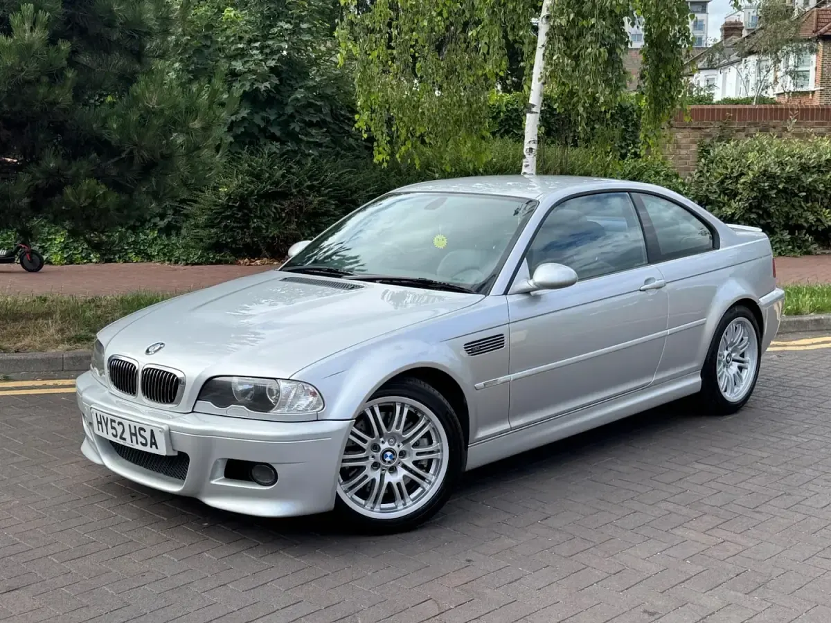 Used BMW M3 Comfort Edition 333 HP (244 kW) 2002 Silver Coupe