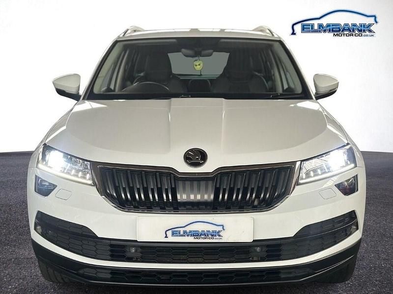 Used Skoda Karoq SE L 150 HP (110 kW) 2018 White SUV