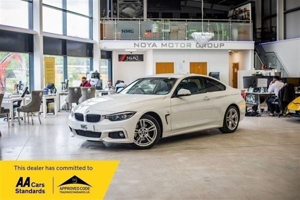 White Used 2018 BMW 430 M Sport Coupe | £11,199 (Fair price) - Image 1/1
