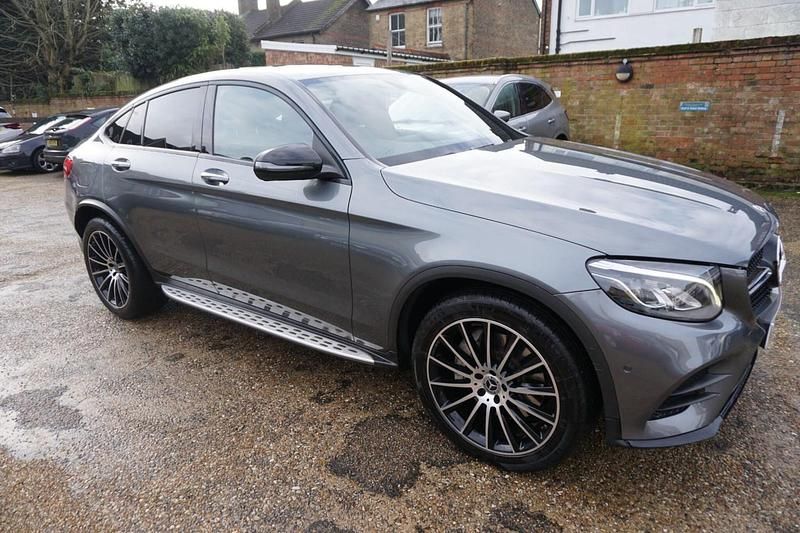 Used Mercedes GLC250 AMG Line Premium 2017 Grey Coupe