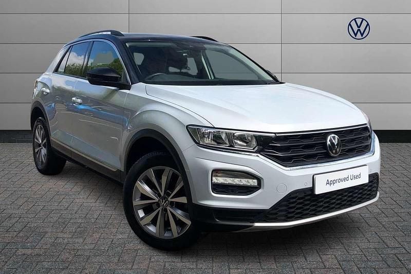 Silver Used 2021 VW T-Roc Design SUV | £15,789 (Fair price) - Image 1/4